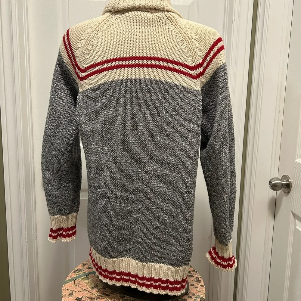 🇨🇦 Cotton Country, made in Canada, knit cardigan, size Large. - Picture 3 of 7
